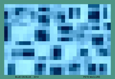 Blue on Blue by Peter McClure